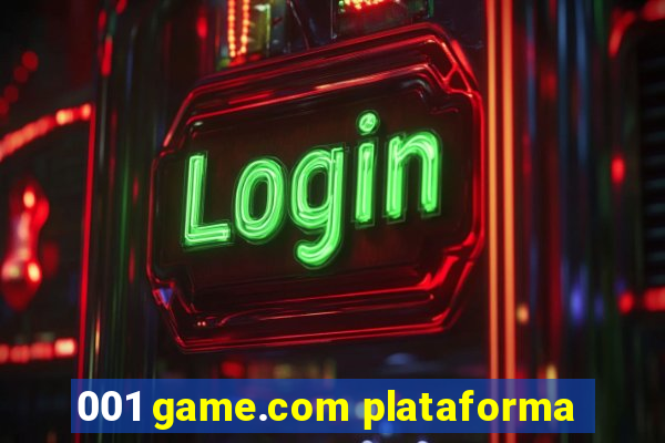 001 game.com plataforma